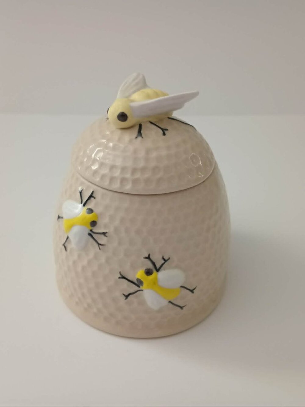 Vintage Arnels Honey Pot Dispenser | 70s Bee Kitchen Decor